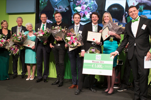 Stefan van Uffelen wint Duurzame 50 Vastgoed NL